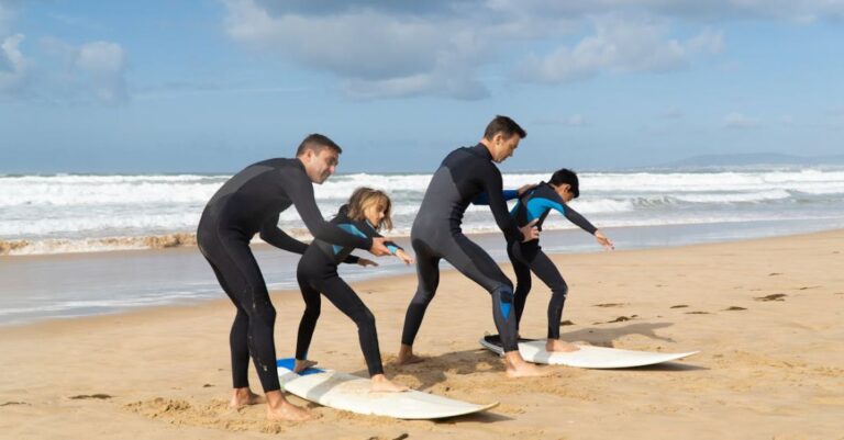 Instructors - Instructors Teaching Kids How to Surf