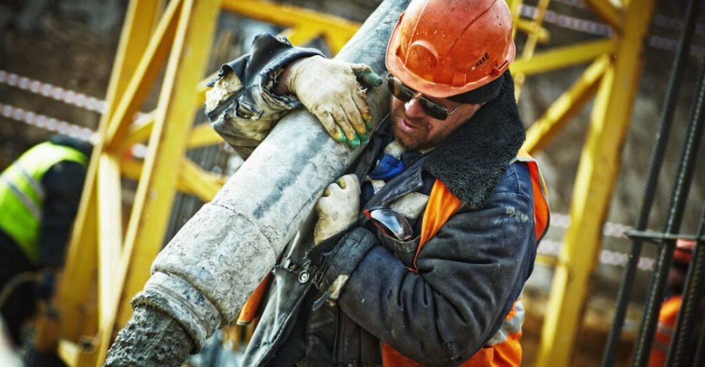 Jobs - Man Carrying Gray Pipe