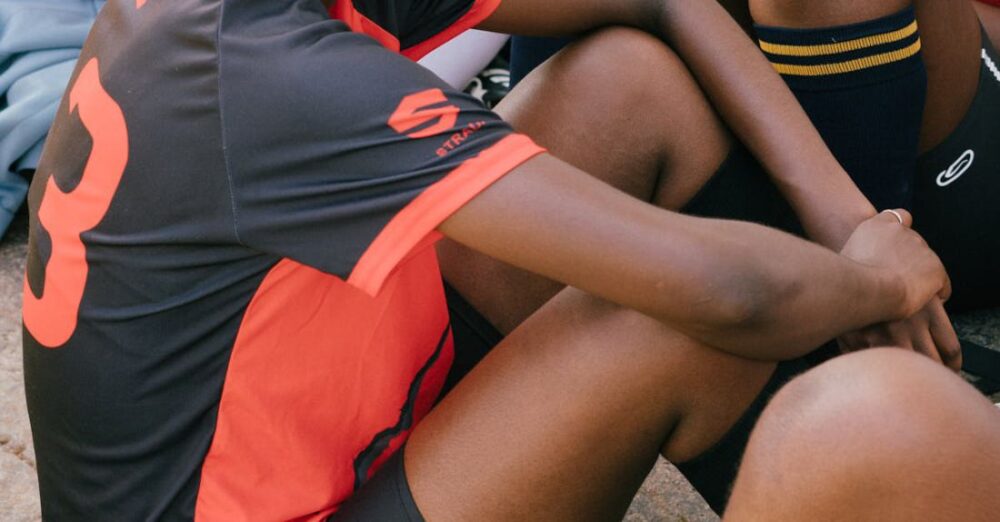 Training - Photo Of Female Soccer Team During Time Out